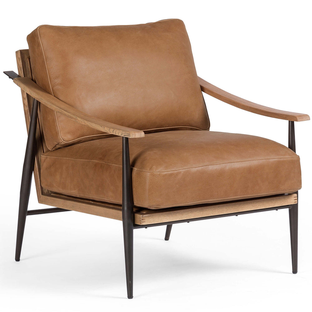 Kennedy Leather Chair, Palermo Cognac