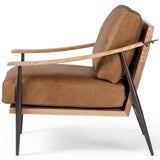 Kennedy Leather Chair, Palermo Cognac