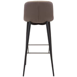 Tangiers Bar Stool, Taupe (Set of 2) - Furniture - Zuo Modern