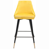 Piccolo Counter Chair, Yellow - Furniture - Chairs - High Fashion Home