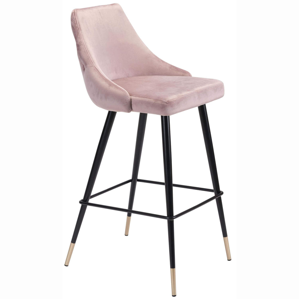 Piccolo Bar Chair, Pink - Furniture - Chairs - High Fashion Home