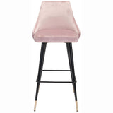 Piccolo Bar Chair, Pink - Furniture - Chairs - High Fashion Home