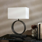 Laura Table Lamp, Dark Pewter-Lighting-High Fashion Home