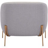 Micaela Chair, Gray - Furniture - Chairs - High Fashion Home