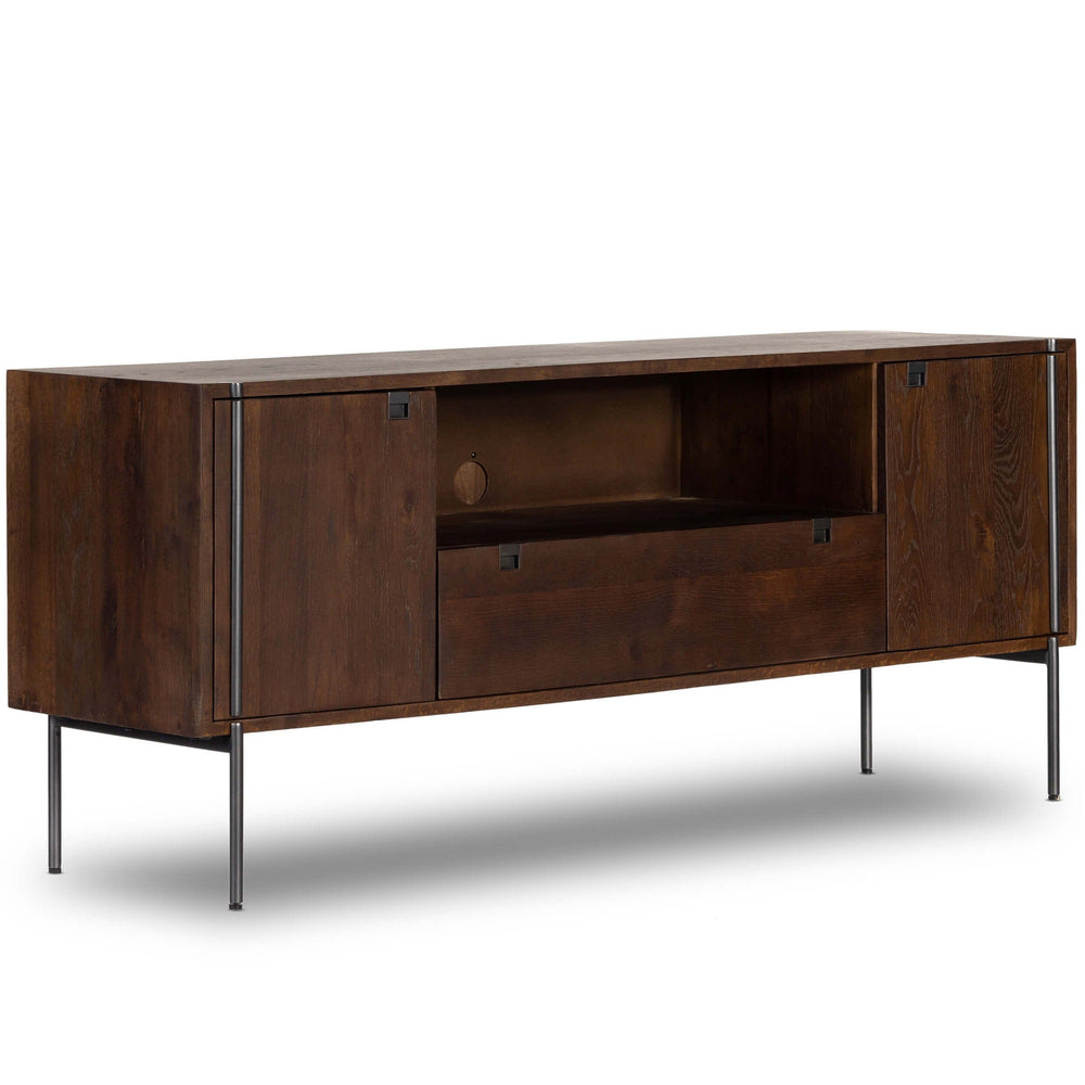 Carlisle Media Console, Russet Oak