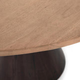 Bronx Round Dining Table, Brushed Parawood-Furniture - Dining-High Fashion Home