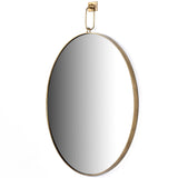 Vina Mirror, Antique Brass-Accessories-High Fashion Home