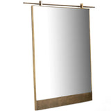 Chico Mirror, Antiqued Brass-Accessories-High Fashion Home