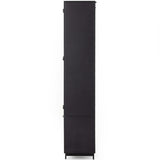 Hendrick Cabinet, Black-Furniture - Storage-High Fashion Home