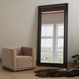 Hendrick Floor Mirror, Black