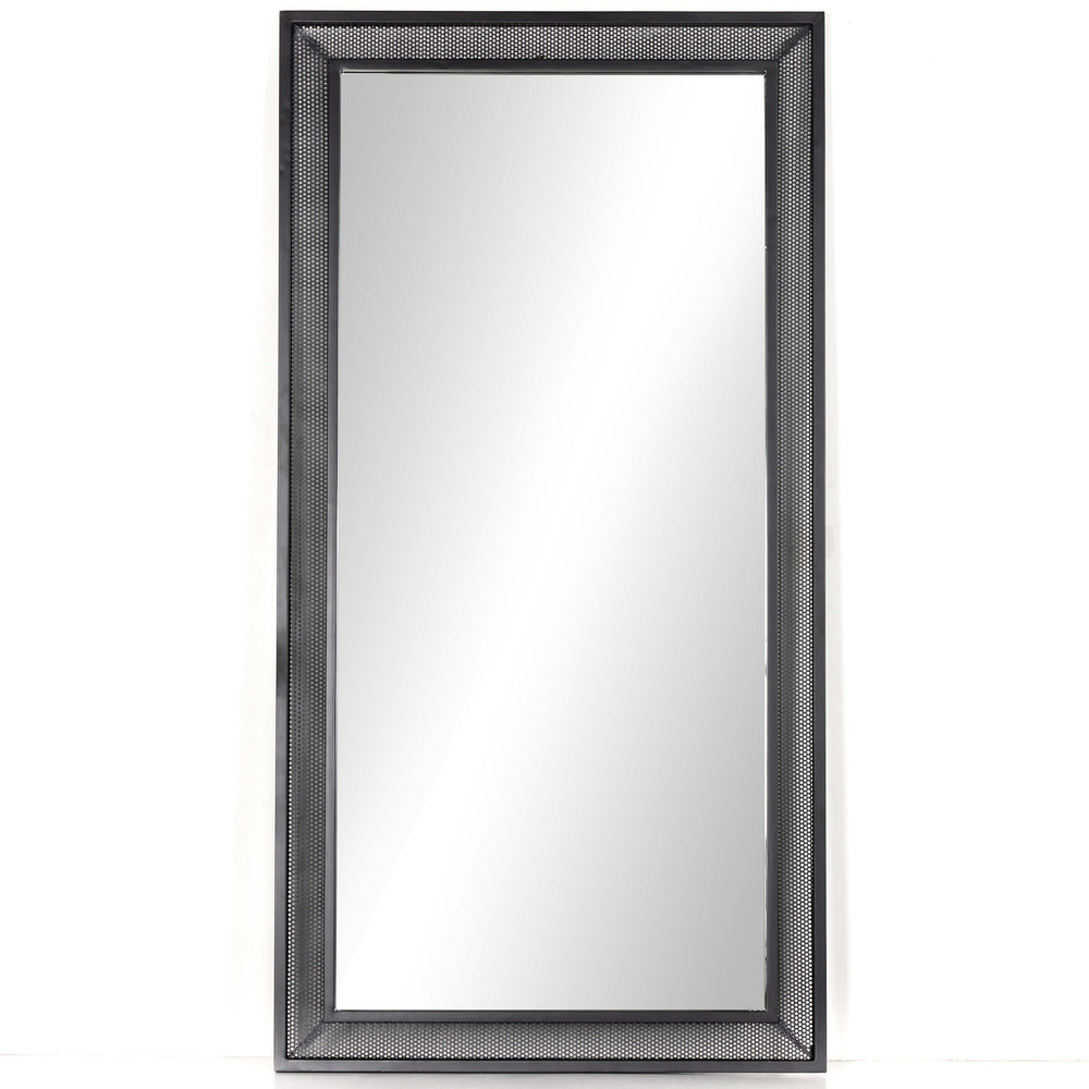 Hendrick Floor Mirror, Black