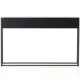 Hendrick Console Table, Black-Furniture - Accent Tables-High Fashion Home