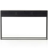 Hendrick Console Table, Black-Furniture - Accent Tables-High Fashion Home