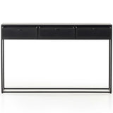 Hendrick Console Table, Black-Furniture - Accent Tables-High Fashion Home