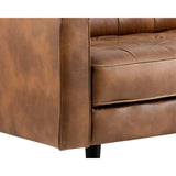 Donnie Sofa, Tobacco Tan - Modern Furniture - Sofas - High Fashion Home