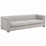 Caitlin Sofa, Hemingway Silver - Modern Furniture - Sofas - High Fashion Home