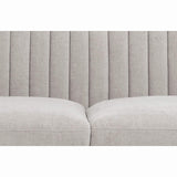 Caitlin Sofa, Hemingway Silver - Modern Furniture - Sofas - High Fashion Home