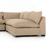 Grant 3 Piece Sectional, Heron Sand-Furniture - Sofas-High Fashion Home