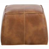 Aspen Ottoman, Tobacco Tan - Furniture - High Fashion Home