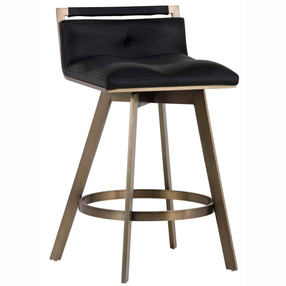 Arizona Counter Stool, Black - Furniture - Dining - High Fashion Home