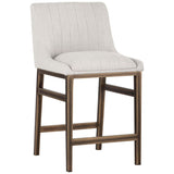 Halden Counter Stool, Beige (Set of 2) - Furniture - Dining - High Fashion Home