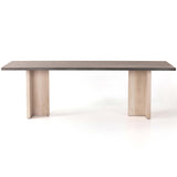 Cross Dining Table, Ashen Walnut-Furniture - Dining-High Fashion Home