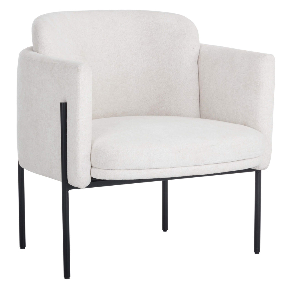 Richie Chair, Eclipse White-Furniture - Chairs-High Fashion Home