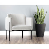 Richie Chair, Eclipse White-Furniture - Chairs-High Fashion Home