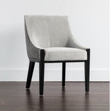 Aurora Lounge Chair, Polo Club Stone, Overcast Grey-Furniture - Chairs-High Fashion Home