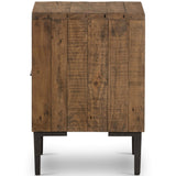 Wyeth Nightstand, Rustic Sandalwood-High Fashion Home