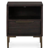 Wyeth Nightstand, Dark Carbon-High Fashion Home