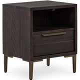 Wyeth Nightstand, Dark Carbon-High Fashion Home