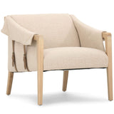 Bauer Chair, Irving Flax-Furniture - Chairs-High Fashion Home