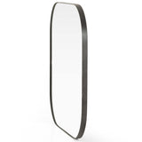 Bellvue Square Mirror, Rustic Black-Accessories-High Fashion Home