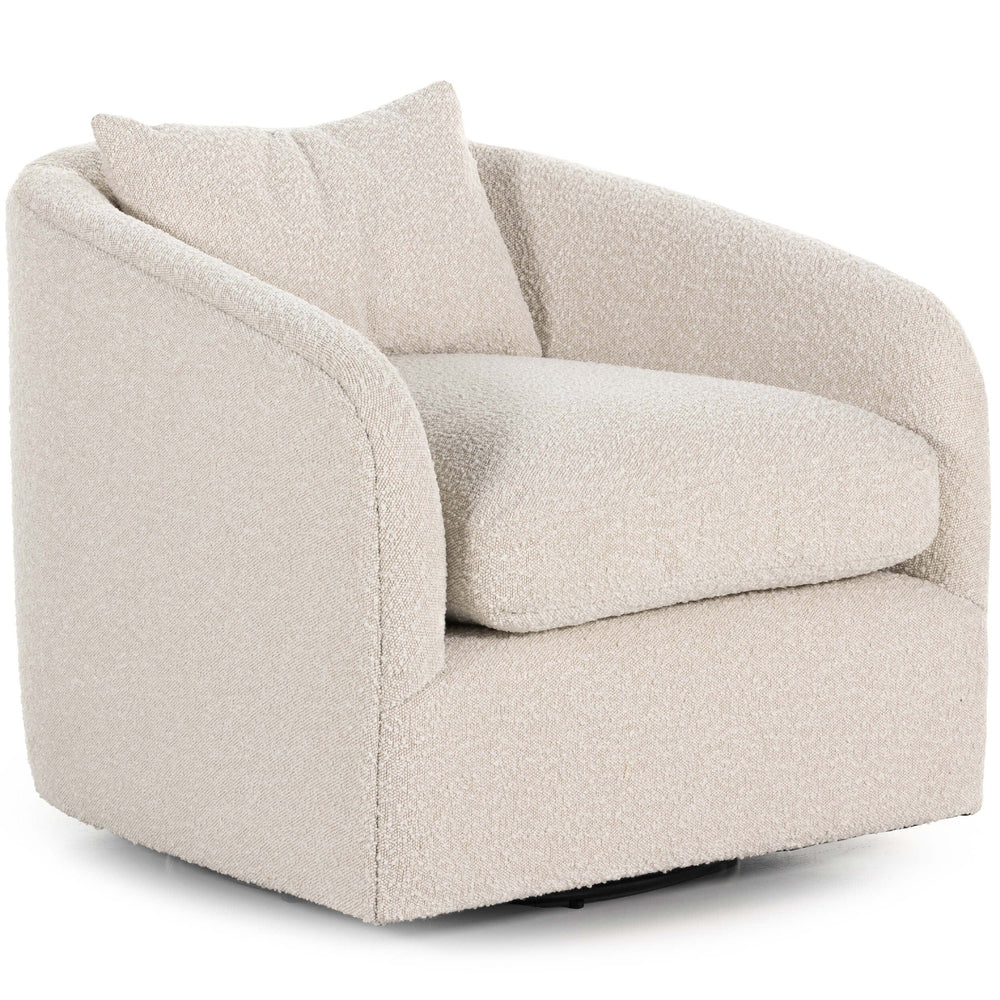 Topanga Swivel Chair, Knoll Natural-Furniture - Chairs-High Fashion Home