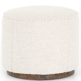 Sinclair Round Ottoman, Knoll Natural-Furniture - Chairs-High Fashion Home