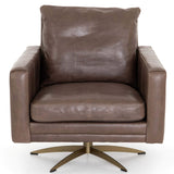 Lyndon Swivel Chair, Dakota Fossil-High Fashion Home