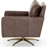 Lyndon Swivel Chair, Dakota Fossil-High Fashion Home