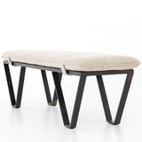 Darrow Bench, Perin Oatmeal-High Fashion Home