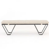 Darrow Bench, Perin Oatmeal-High Fashion Home