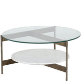 Makayla Coffee Table-Furniture - Accent Tables-High Fashion Home