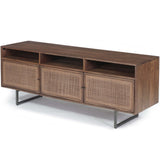 Carmel Media Console, Brown Wash-High Fashion Home