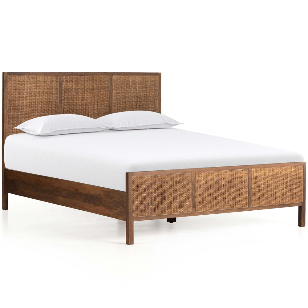 Sydney Bed, Brown Wash-High Fashion Home