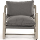 Lane Outdoor Chair, Charcoal-Furniture - Chairs-High Fashion Home