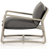 Lane Outdoor Chair, Charcoal-Furniture - Chairs-High Fashion Home