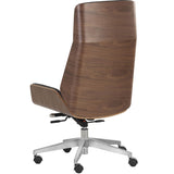 Rhett Office Chair, Dillion Black-Furniture - Office-High Fashion Home