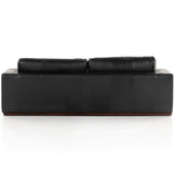 Colt 98" Leather Sofa, Heirloom Black-Furniture - Sofas-High Fashion Home