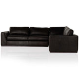 Colt 3 Piece Leather Sectional, Heirloom Cigar