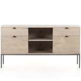 Trey Modular Filing Credenza, Dove Poplar-Furniture - Storage-High Fashion Home