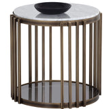 Naxos End Table-Furniture - Accent Tables-High Fashion Home